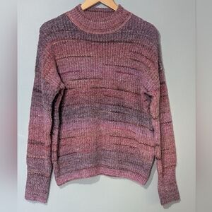 Christian Siriano Mock Neck Pullover Sweater Multicolor Women's Small